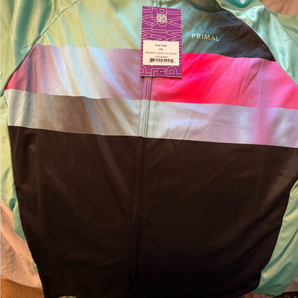 Primal Women's Multicolor Cycling Jersey